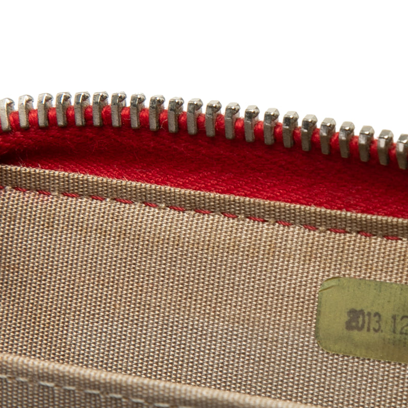CC Quilted Patent Brilliant Zip Around Coin Pouch - Image 7