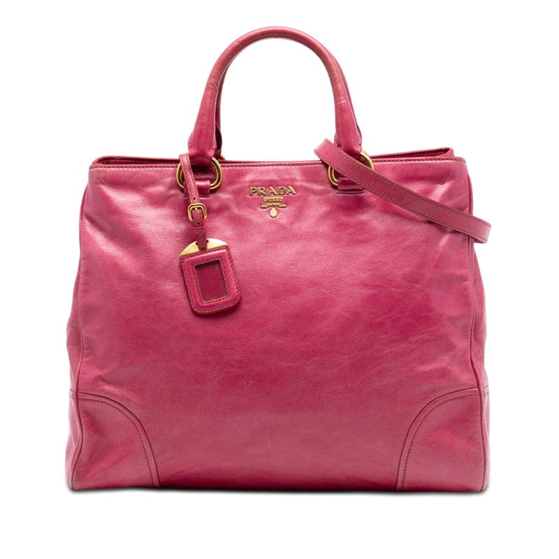 Vitello Shine Satchel