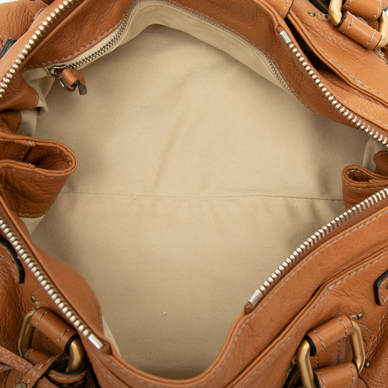 Medium Leather Paddington Handbag - Image 4