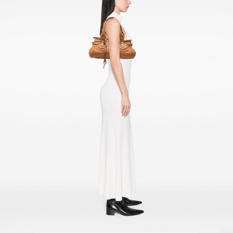 Medium Leather Paddington Handbag - Image 6