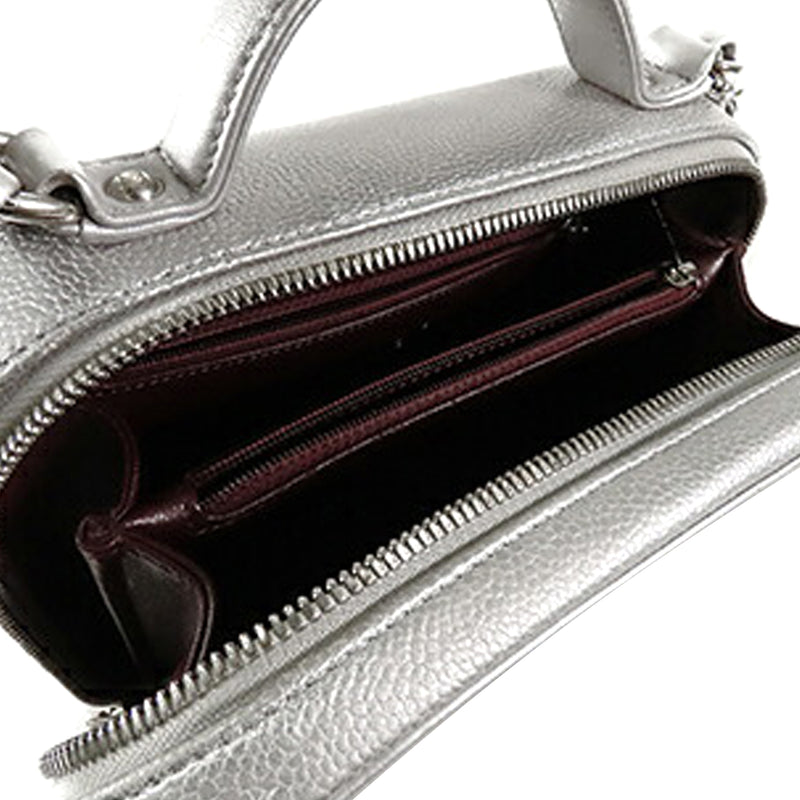 Medium Caviar CC Filigree Vanity Case - Image 4