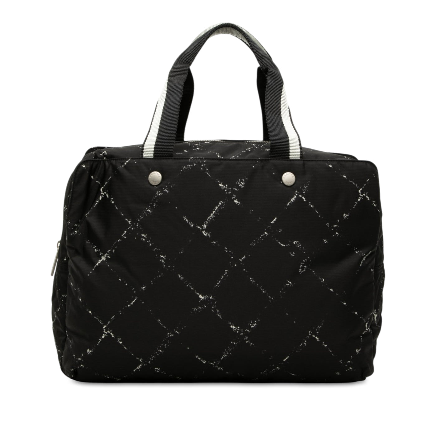 Old Travel Line Nylon Handbag - Image 1