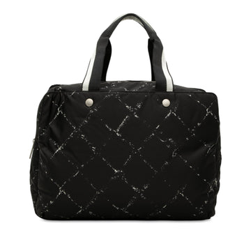 Old Travel Line Nylon Handbag - Image 1