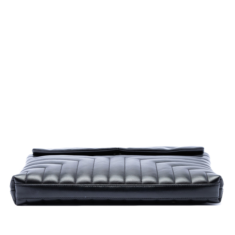 Matelasse Calfskin Monogram LouLou Document Clutch - Image 3