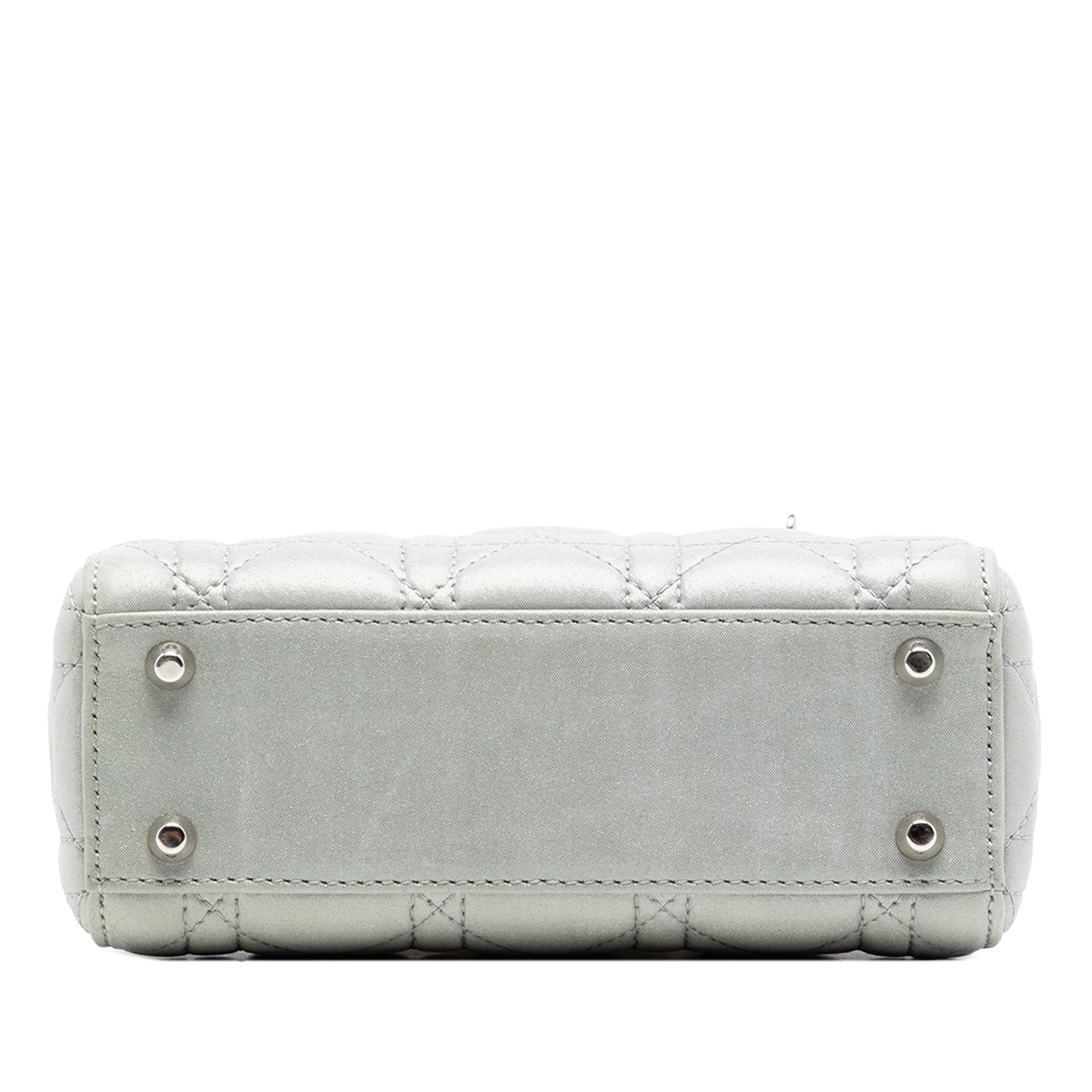 Mini Iridescent Lambskin Cannage Lady Dior - Image 3