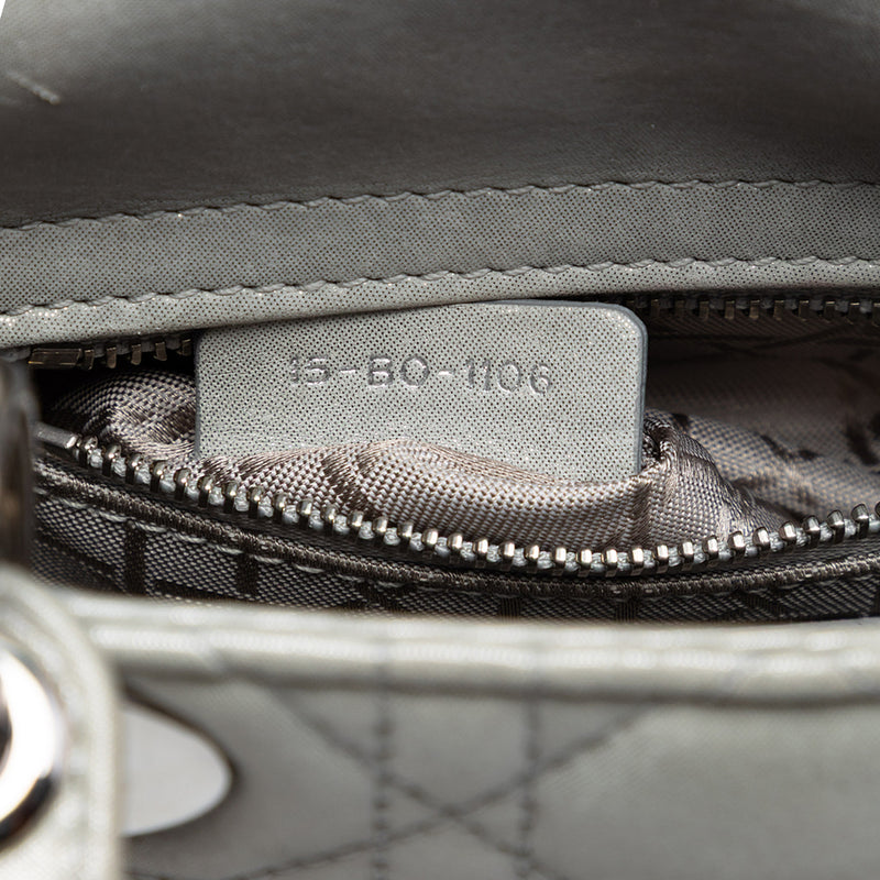 Mini Iridescent Lambskin Cannage Lady Dior - Image 6