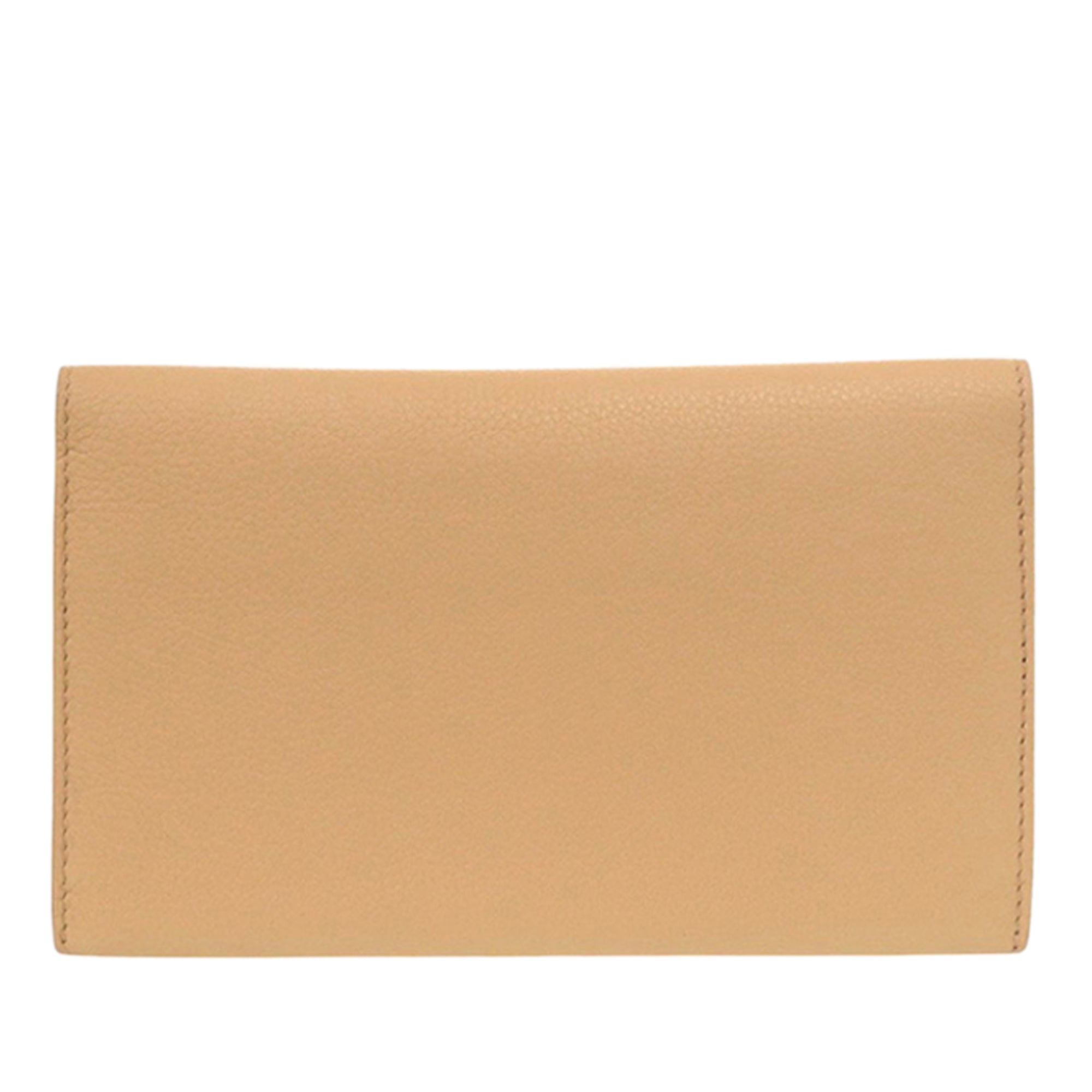 Grained Leather Flap Wallet - Image 2