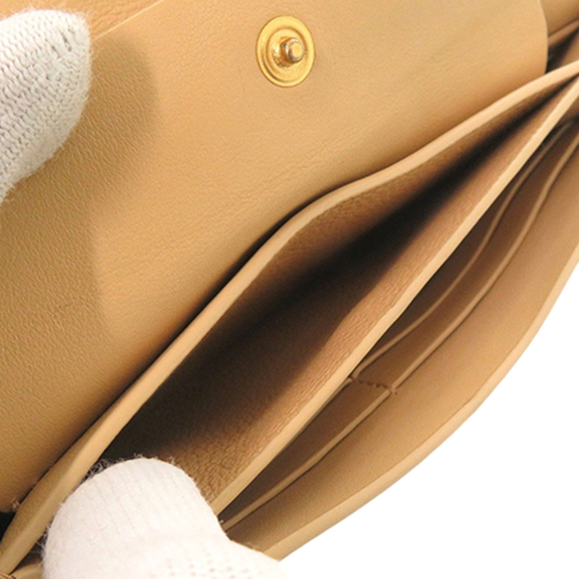 Grained Leather Flap Wallet - Image 4