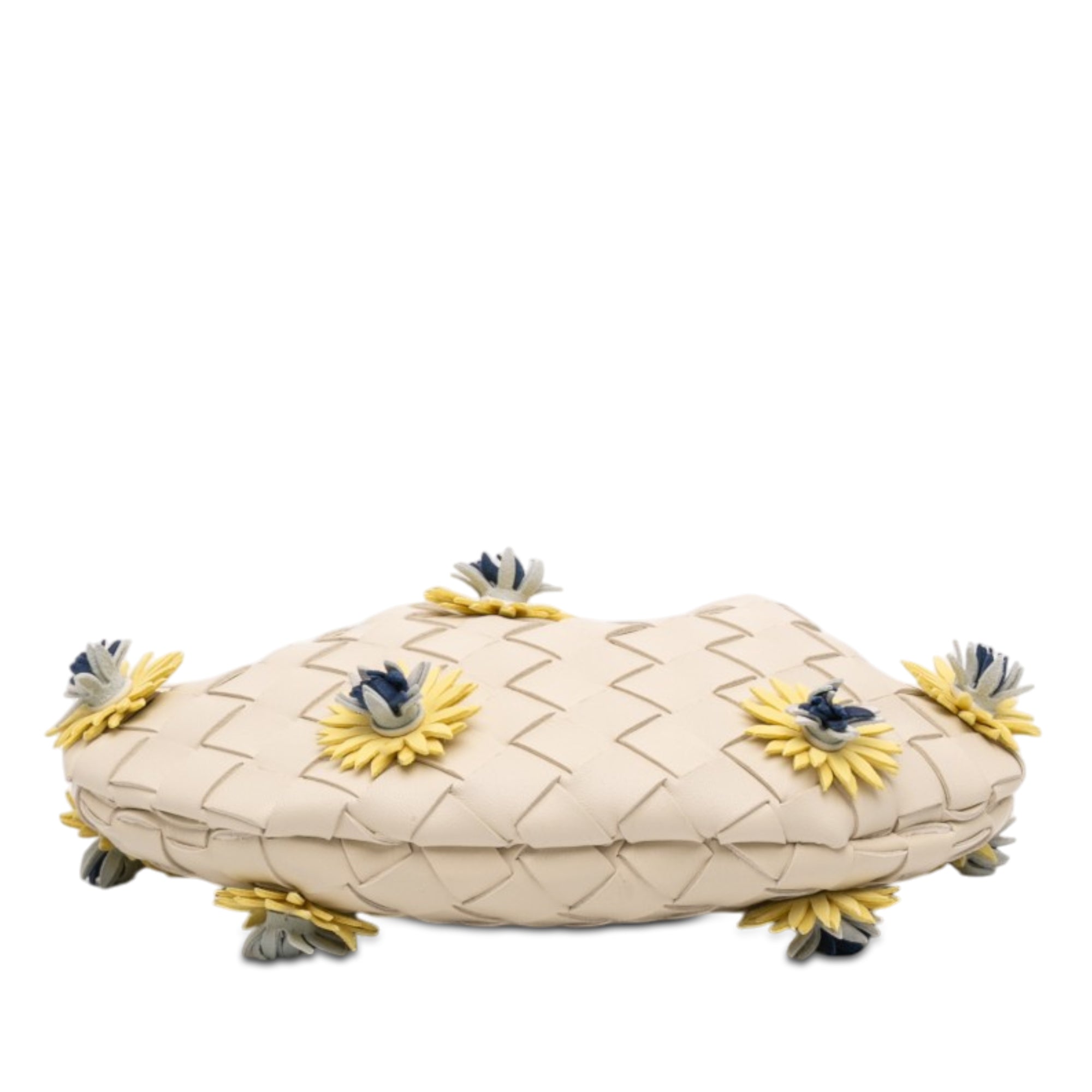 Baby Lambskin Intrecciato Floral Sardine - Image 3