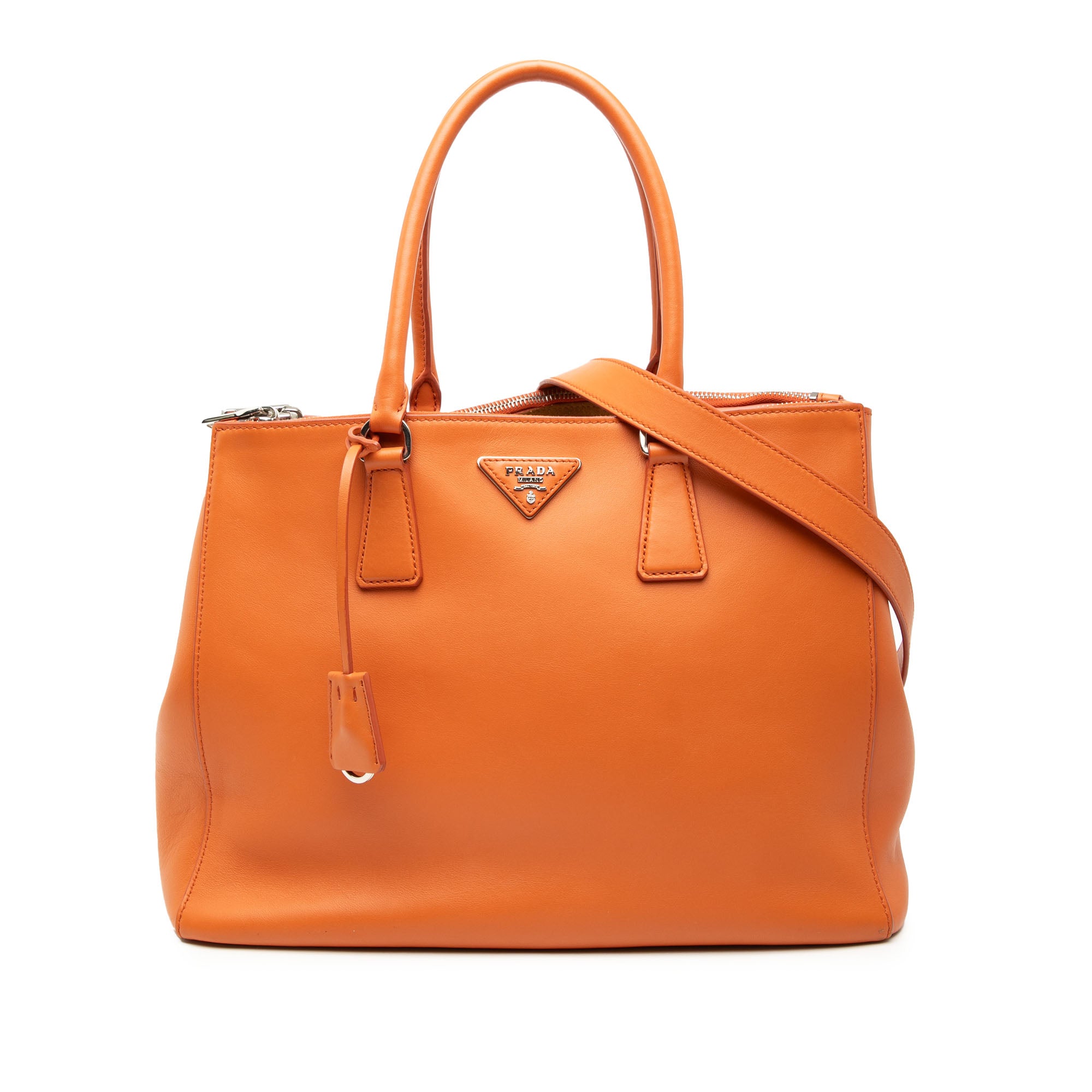 Medium Soft Calf Galleria Double Zip Tote - Image 1