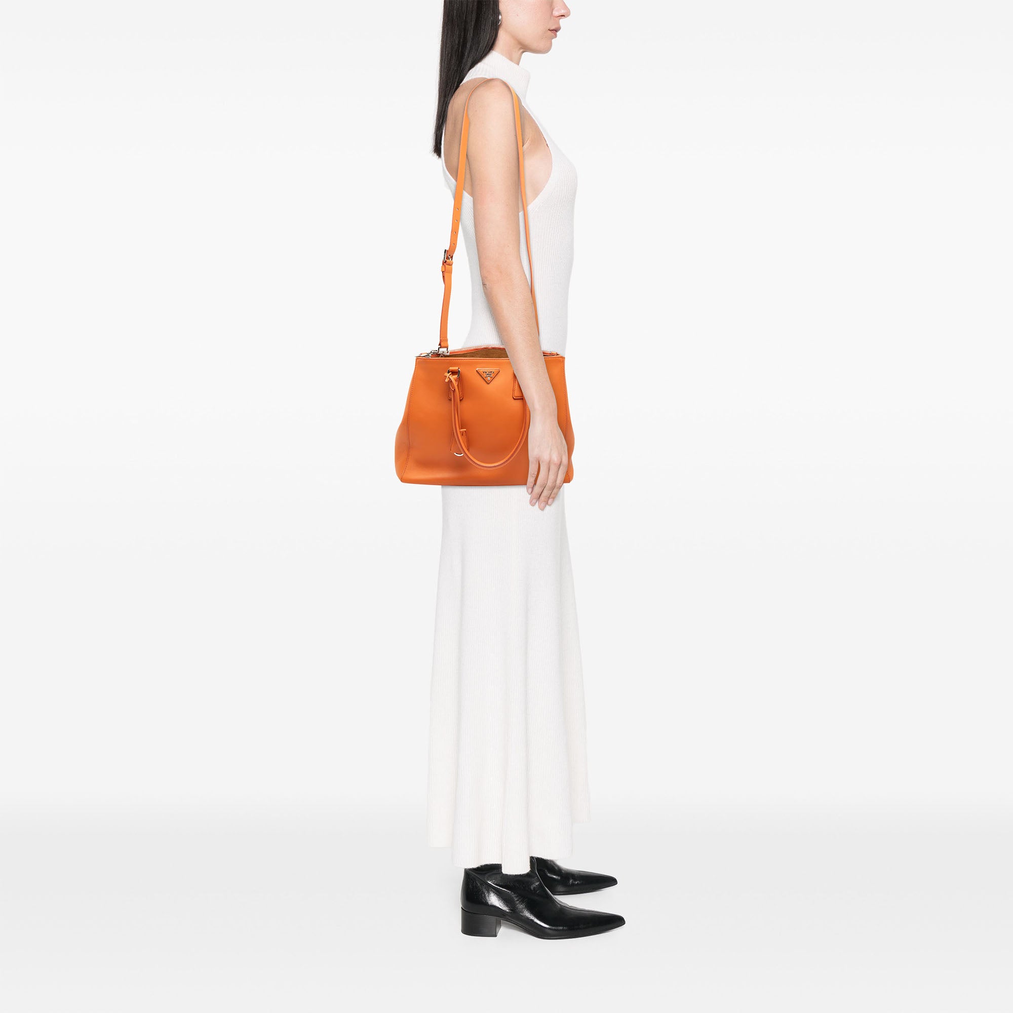 Medium Soft Calf Galleria Double Zip Tote - Image 6