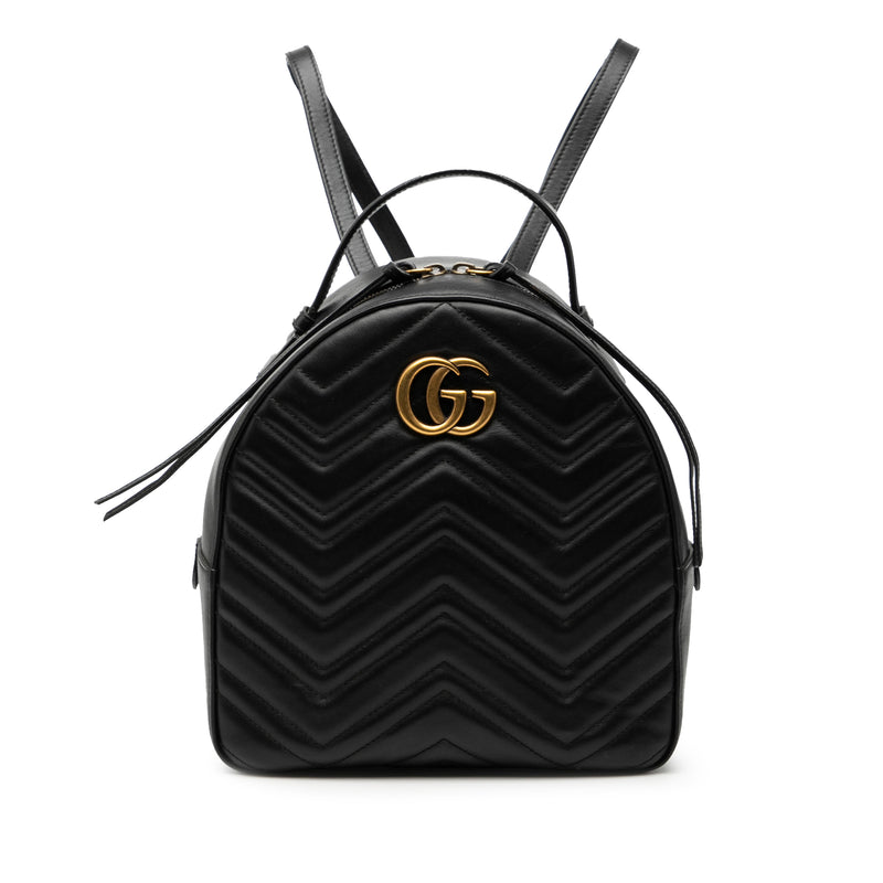 Small GG Marmont Matelasse Leather Backpack