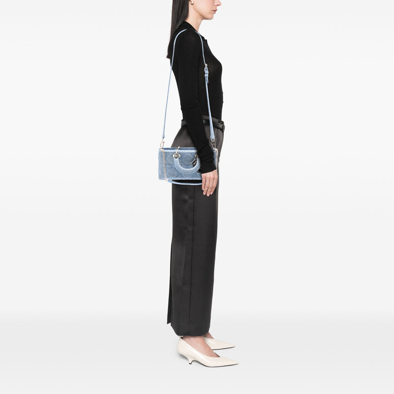 Medium Denim Macrocannage Lady D Joy - Image 7