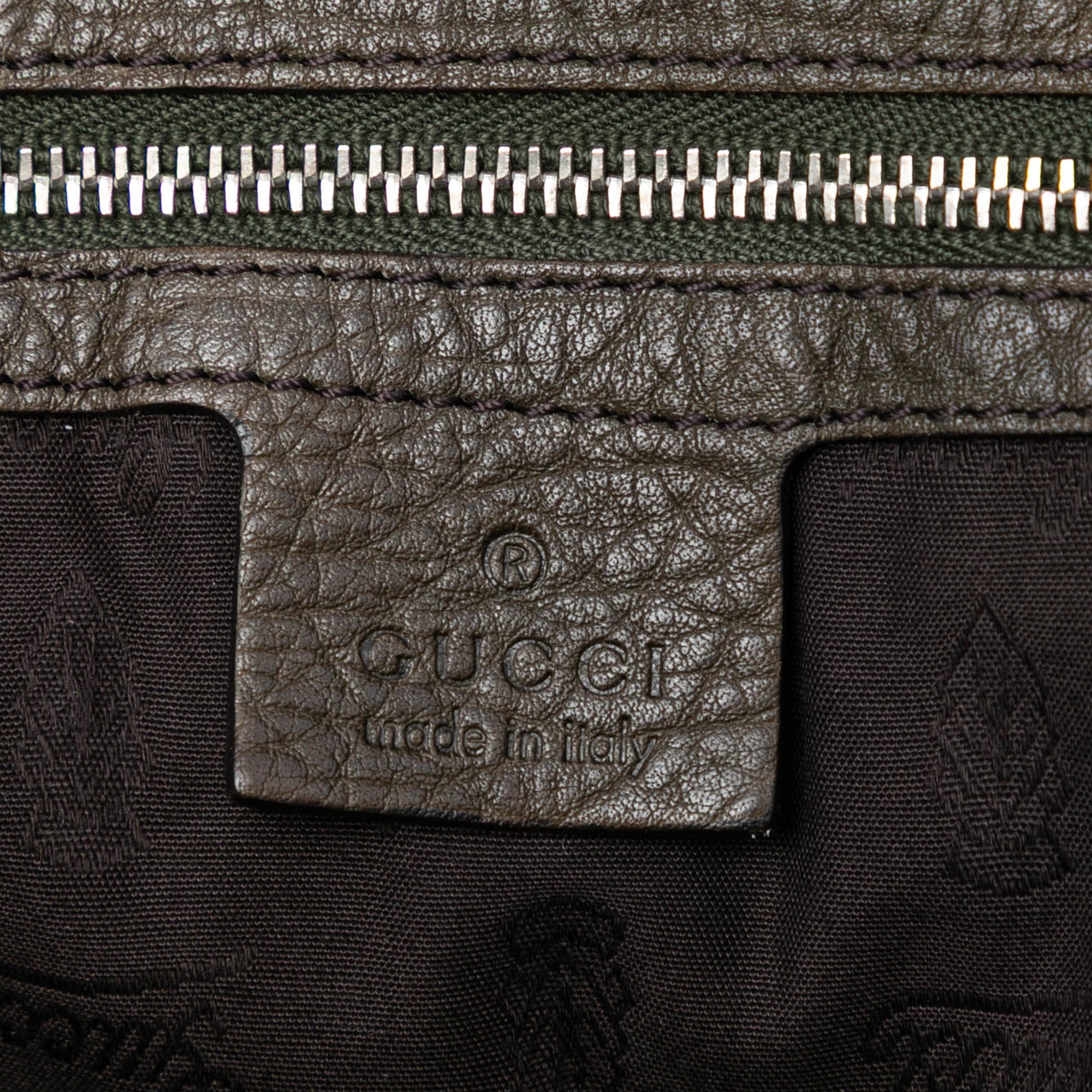 Medium GG Canvas Bamboo Bar Tote - Image 6
