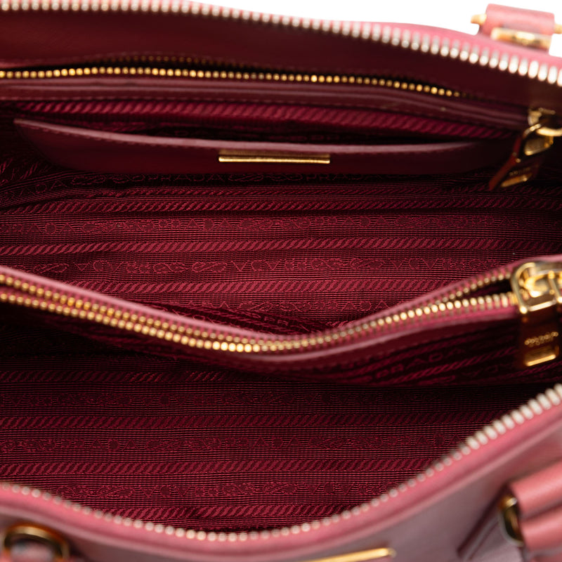 Medium Saffiano Lux Promenade Satchel - Image 4