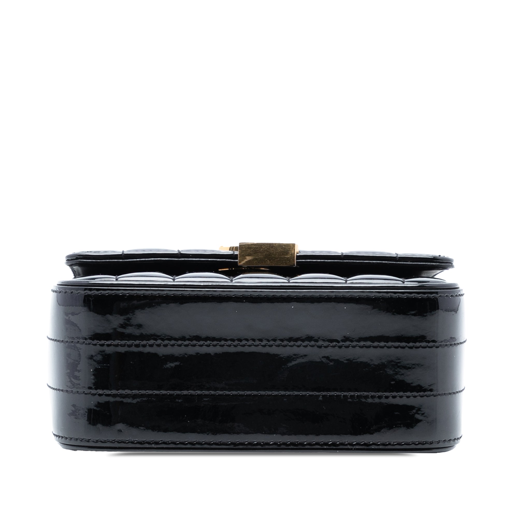 Small Patent Monogram Vicky Chain Bag - Image 3