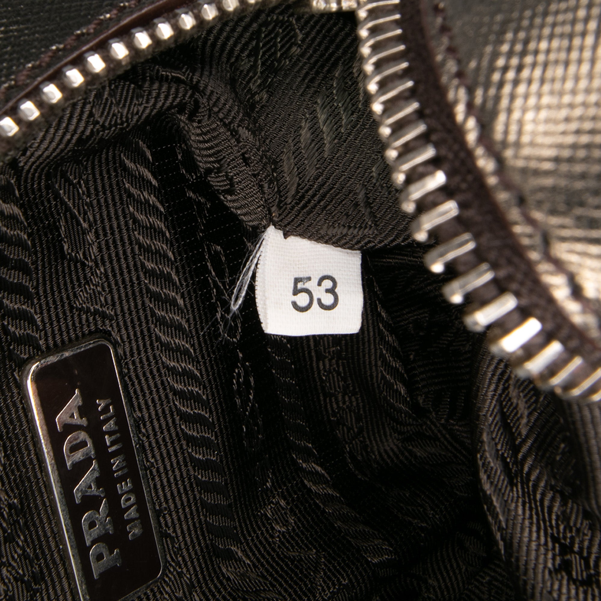 Mini Metallic Saffiano Top Handle Bag Charm - Image 6