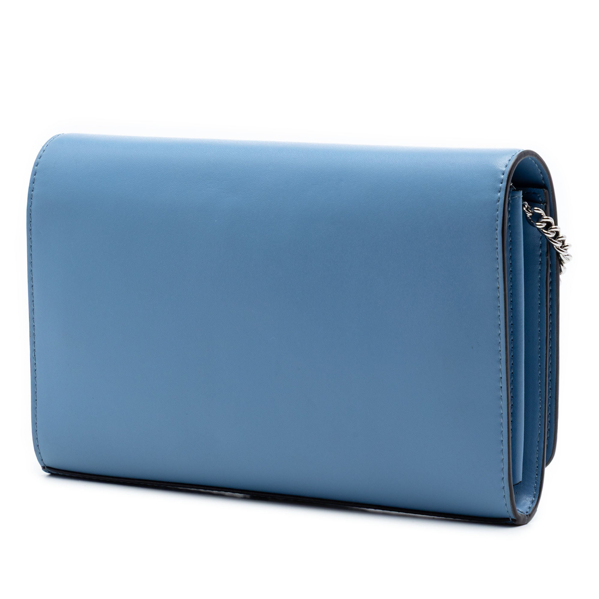 Calfskin F is Fendi Kan I Wallet on Chain - Image 2