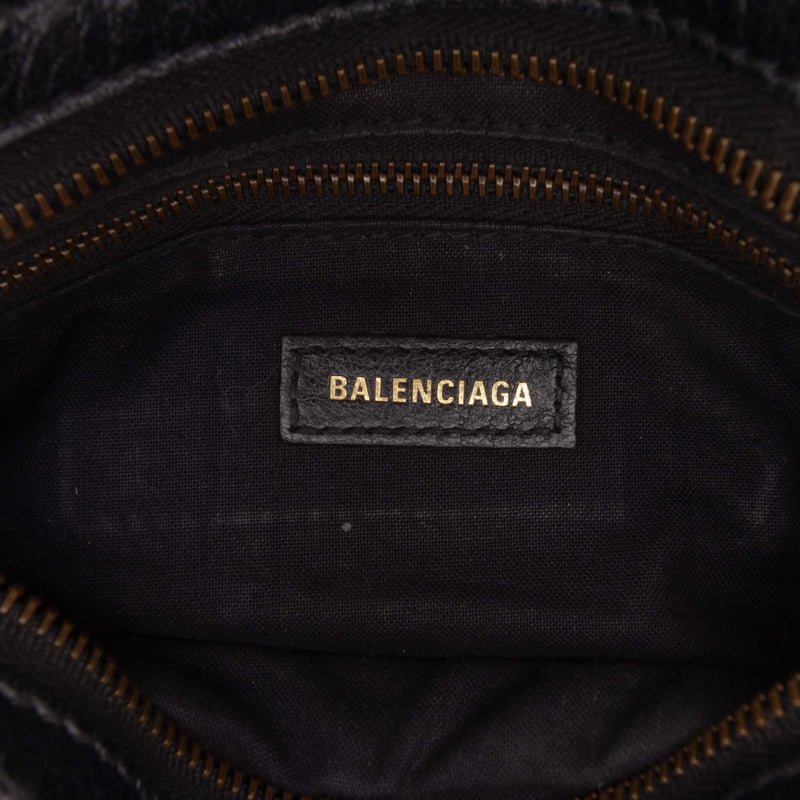 Mini Lambskin Motocross Graffiti All Over Classic City Satchel - Image 5