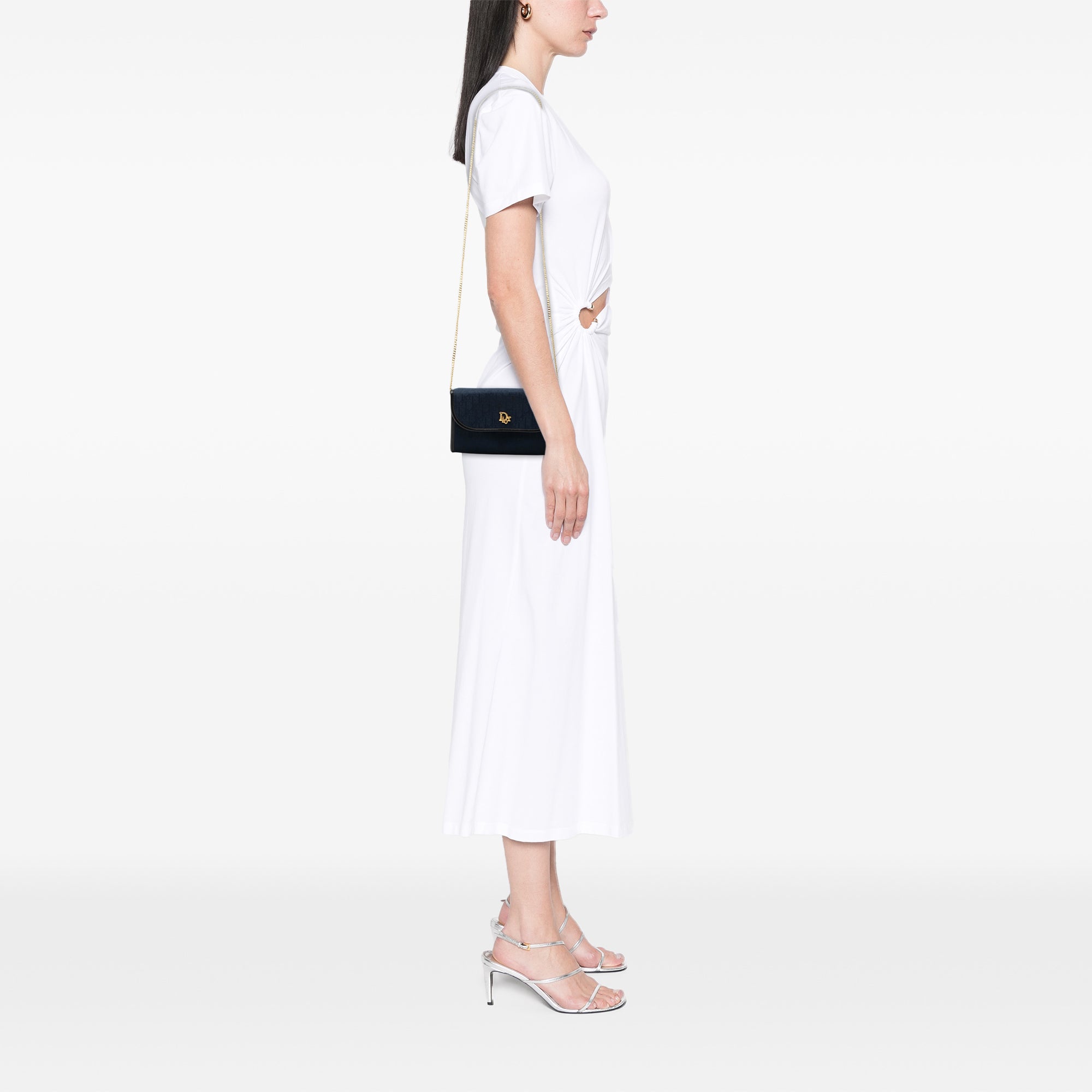 Diorissimo Trotter Canvas Chain Crossbody - Image 6