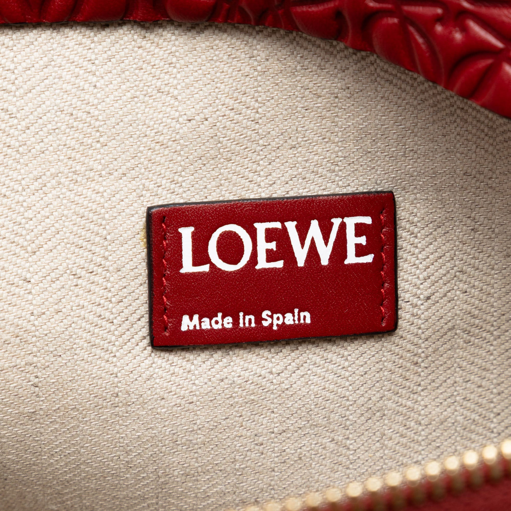 Embossed Anagram Leather Repeat T Clutch - Image 5