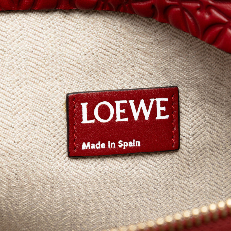 Embossed Anagram Leather Repeat T Clutch - Image 5