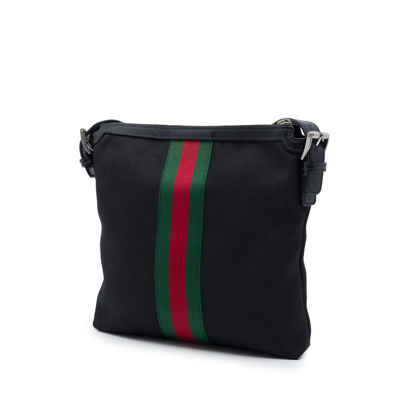 GG Techno Canvas Web Messenger Bag - Image 2
