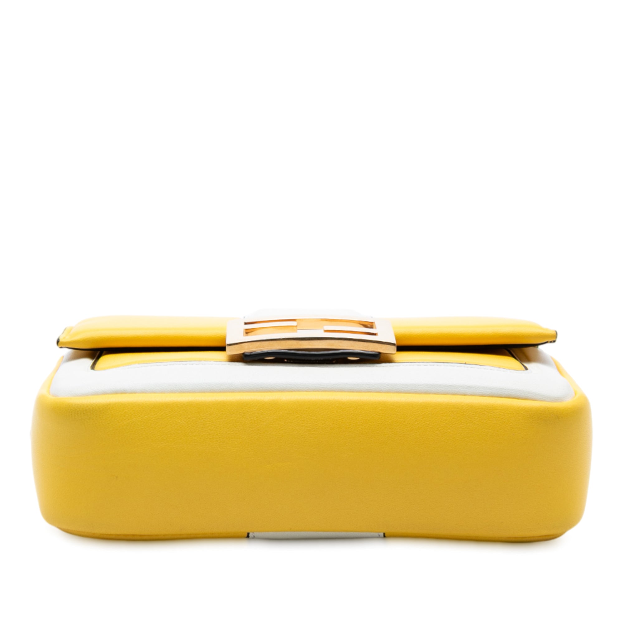 Mini Bicolor Nappa Apolo Chain Baguette Shoulder Bag - Image 3