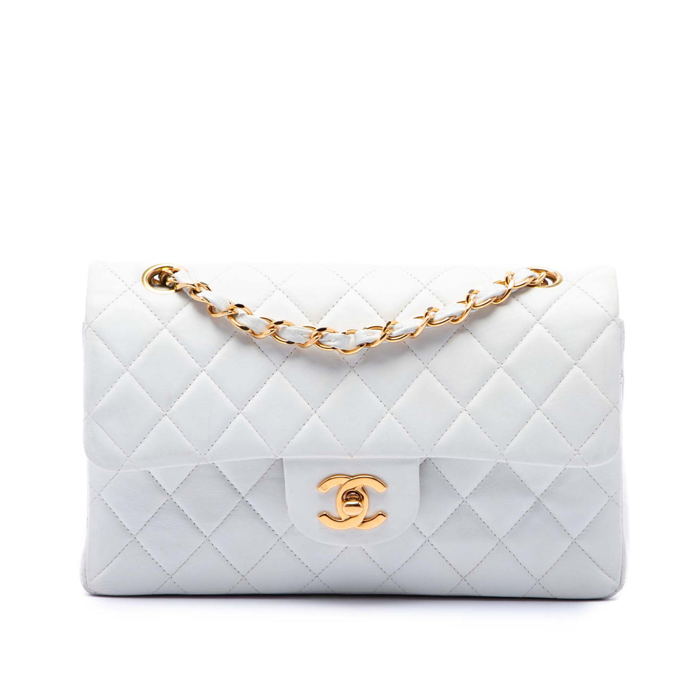 Small Classic Lambskin Double Flap - Image 1