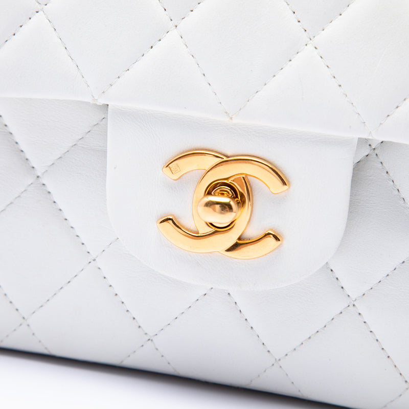 Small Classic Lambskin Double Flap - Image 5