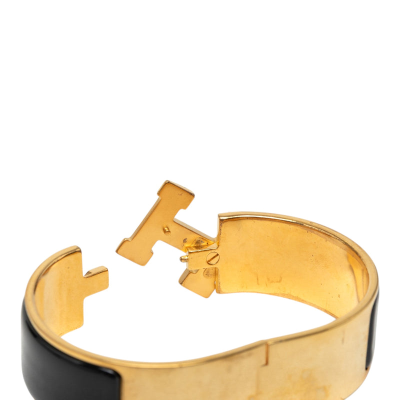 Wide Enamel Clic Clac H Bracelet PM - Image 5