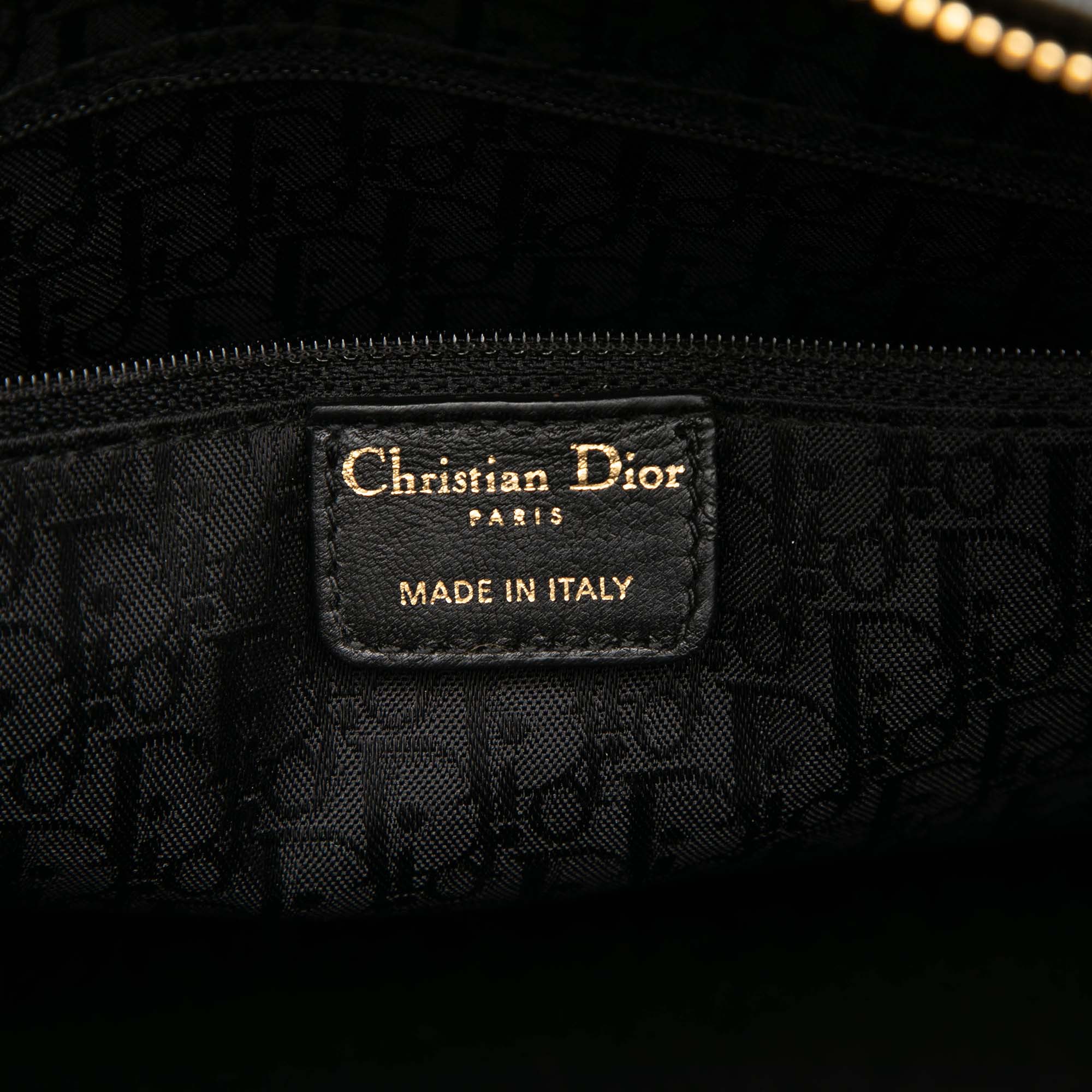Large Patent Cannage Lady Dior - Image 5