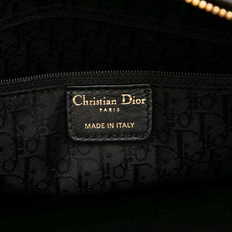 Large Patent Cannage Lady Dior - Image 5