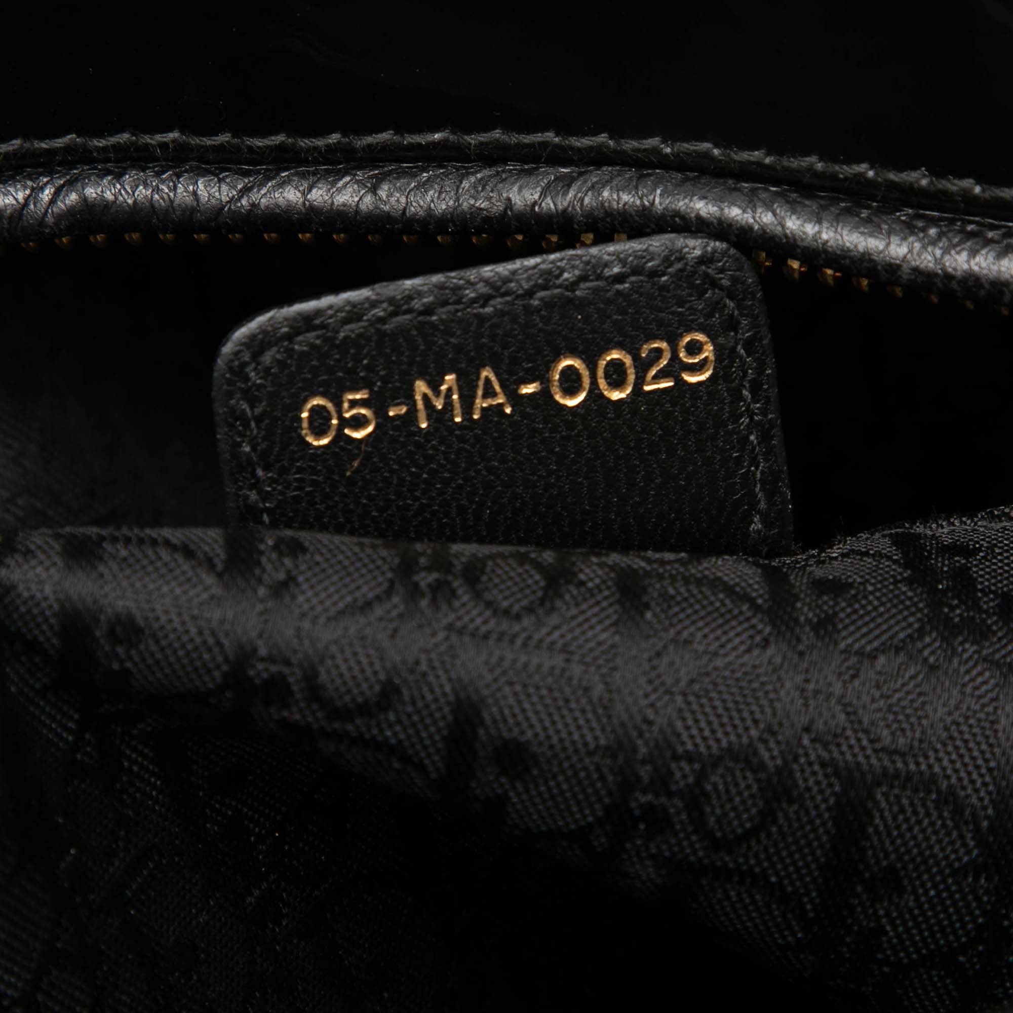 Large Patent Cannage Lady Dior - Image 6