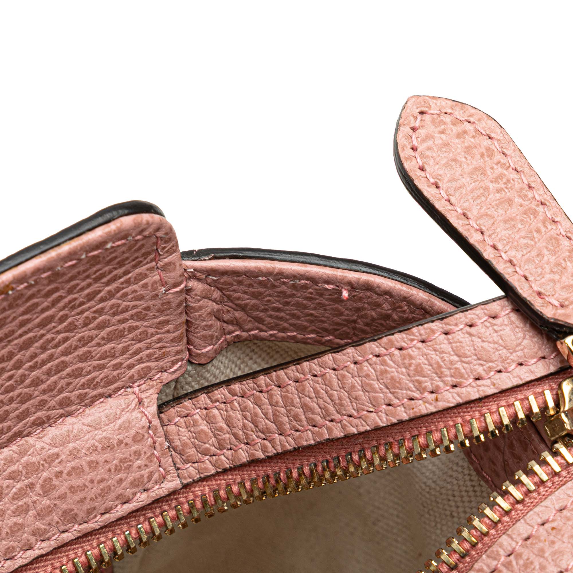 Mini Leather Swing Satchel - Image 11