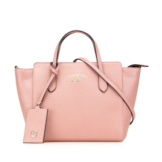 Mini Leather Swing Satchel - Image 1