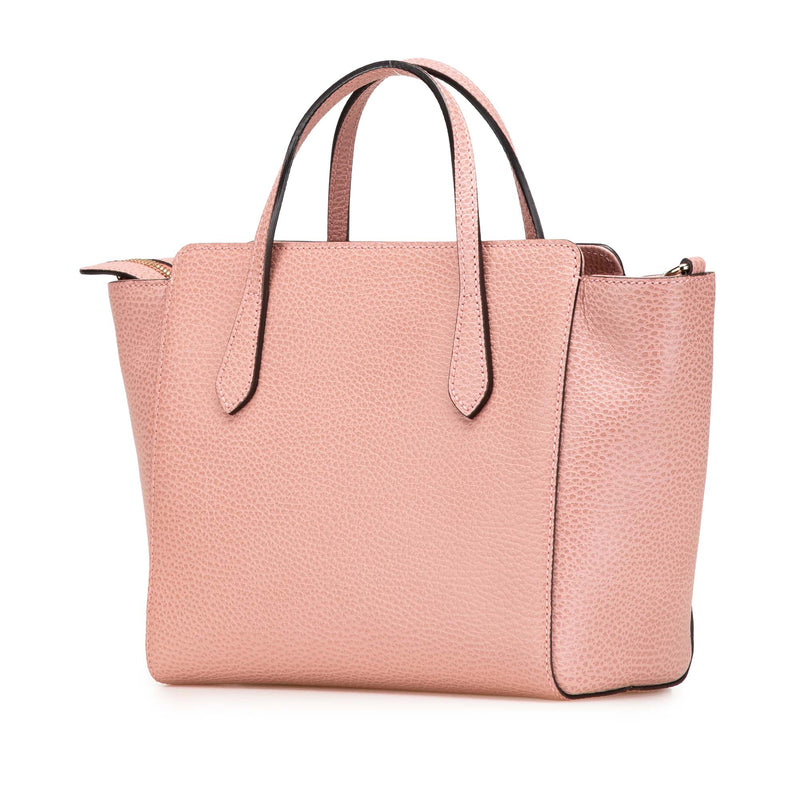 Mini Leather Swing Satchel - Image 2