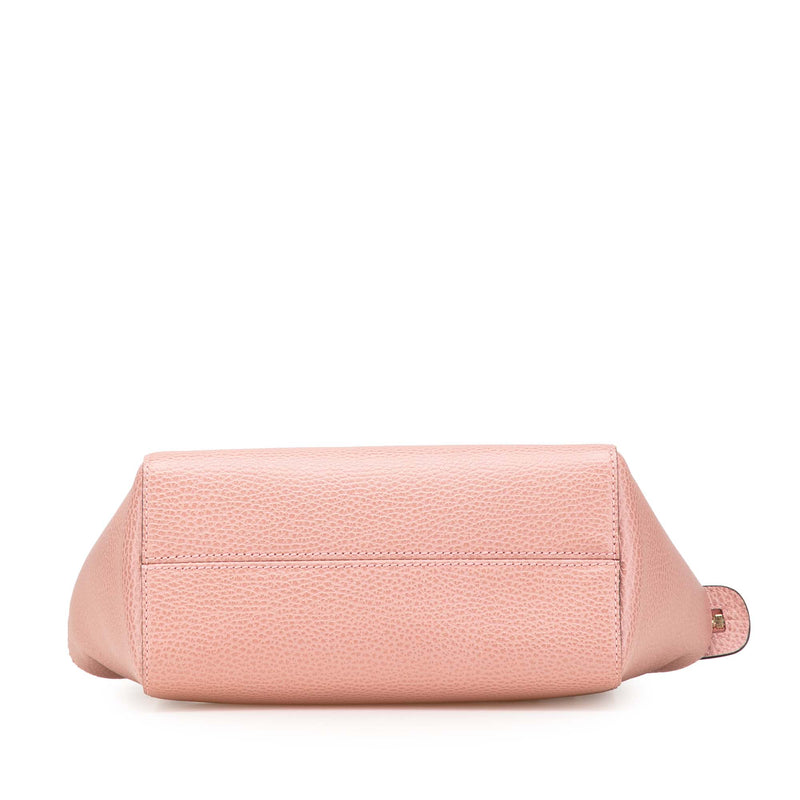 Mini Leather Swing Satchel - Image 3