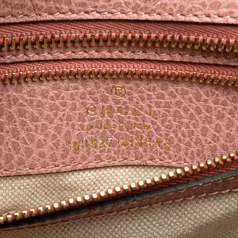 Mini Leather Swing Satchel - Image 6