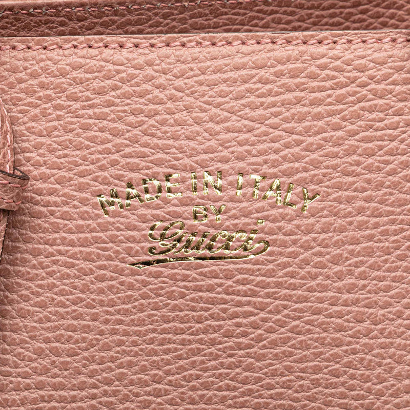 Mini Leather Swing Satchel - Image 7