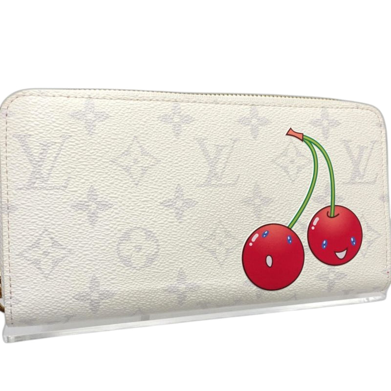 Takashi Murakami Monogram Cherry Zippy Wallet - Image 2