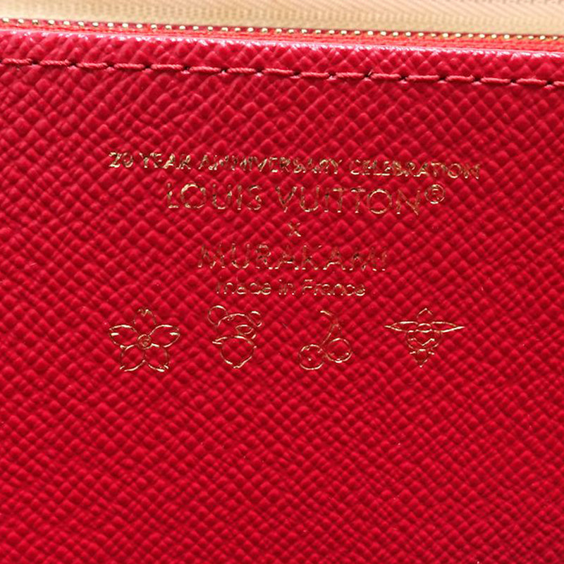 Takashi Murakami Monogram Cherry Zippy Wallet - Image 5