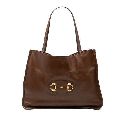 Medium Leather Horsebit 1955 Tote - Image 1