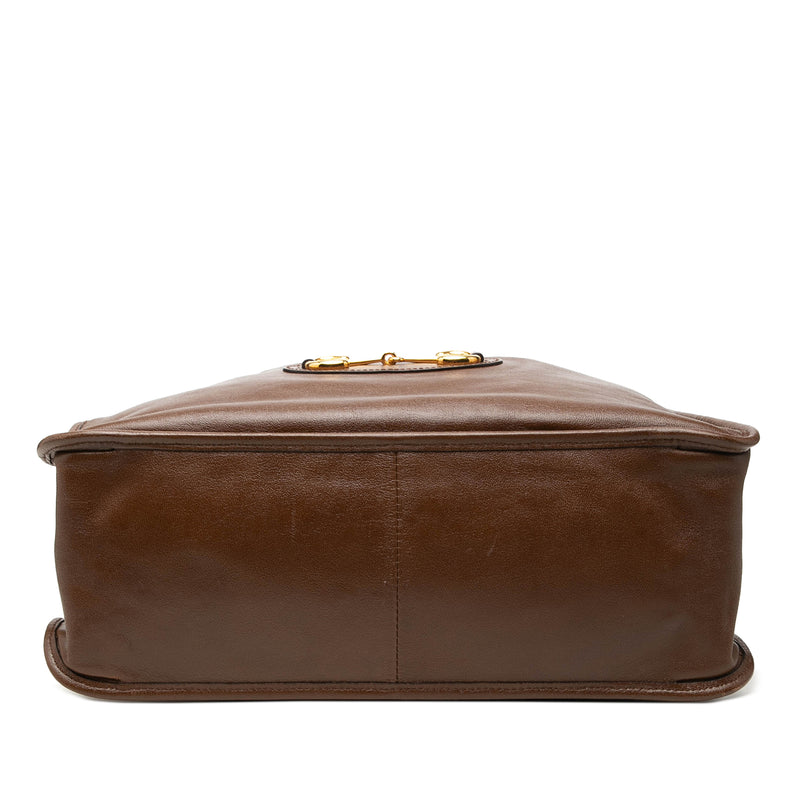 Medium Leather Horsebit 1955 Tote - Image 3