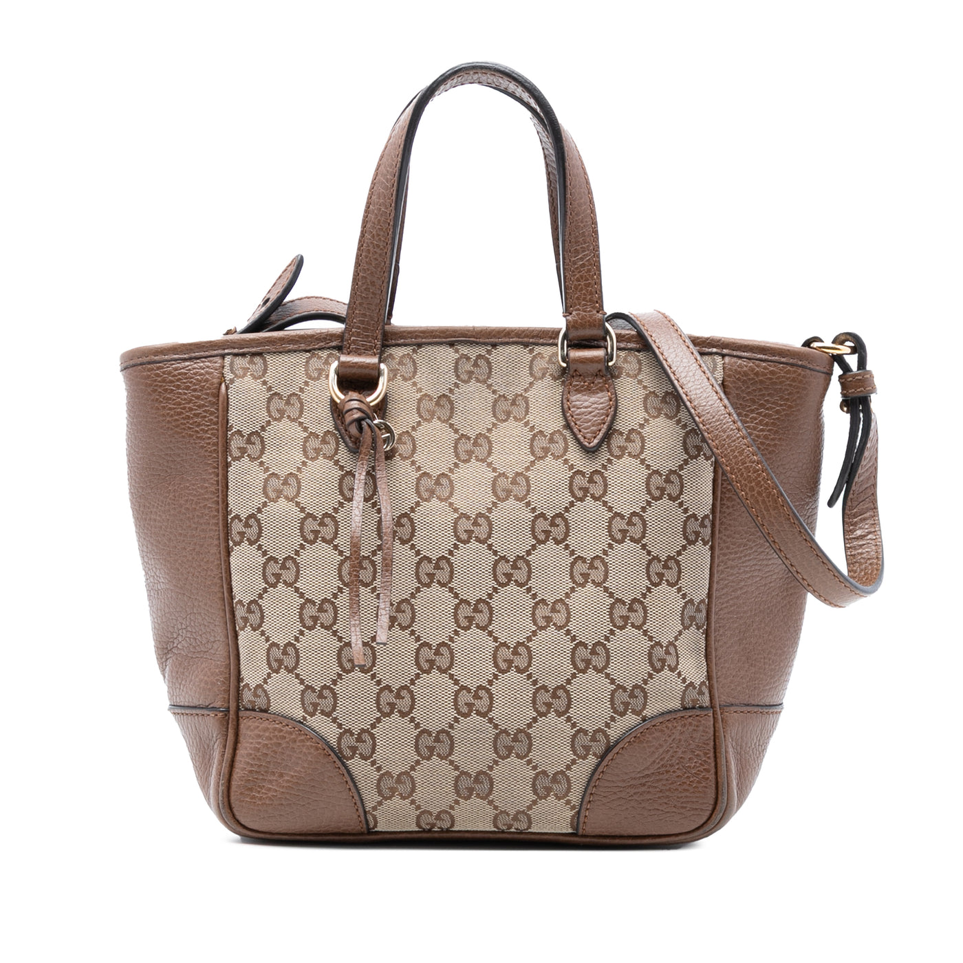 Small GG Canvas Bree Satchel - Image 1