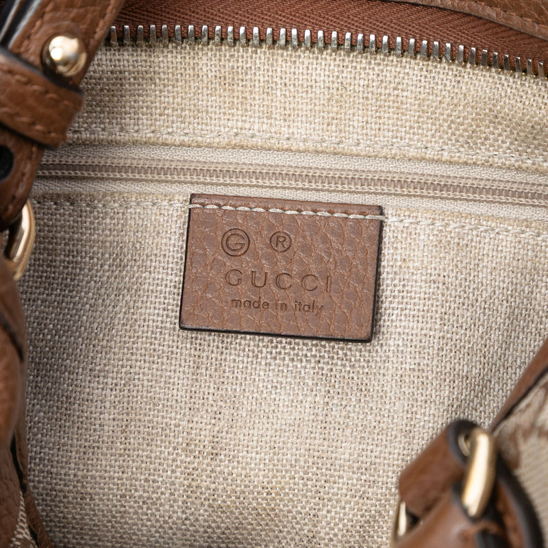 Small GG Canvas Bree Satchel - Image 5