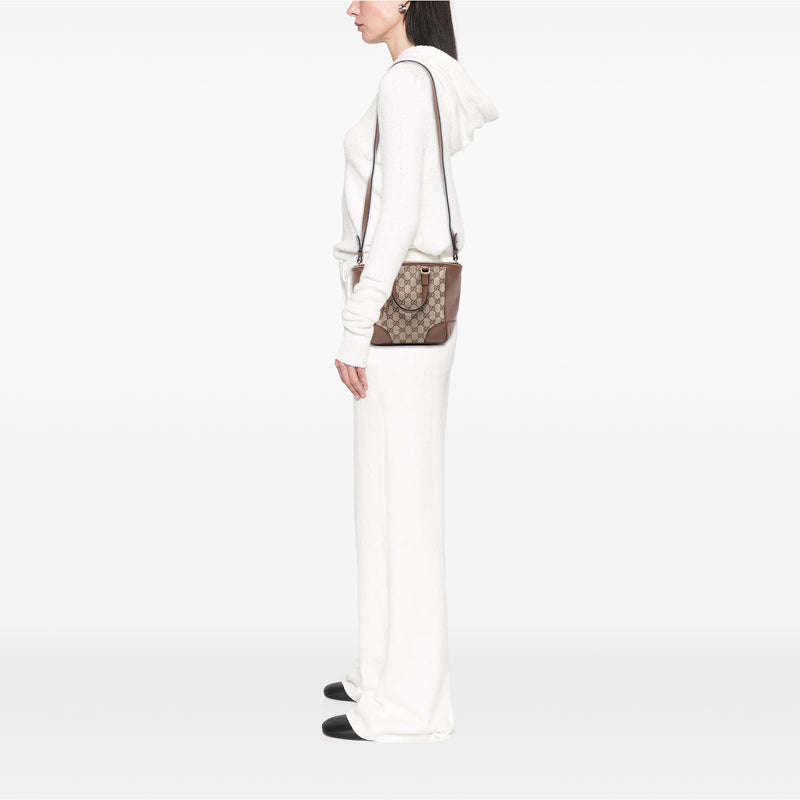 Small GG Canvas Bree Satchel - Image 7