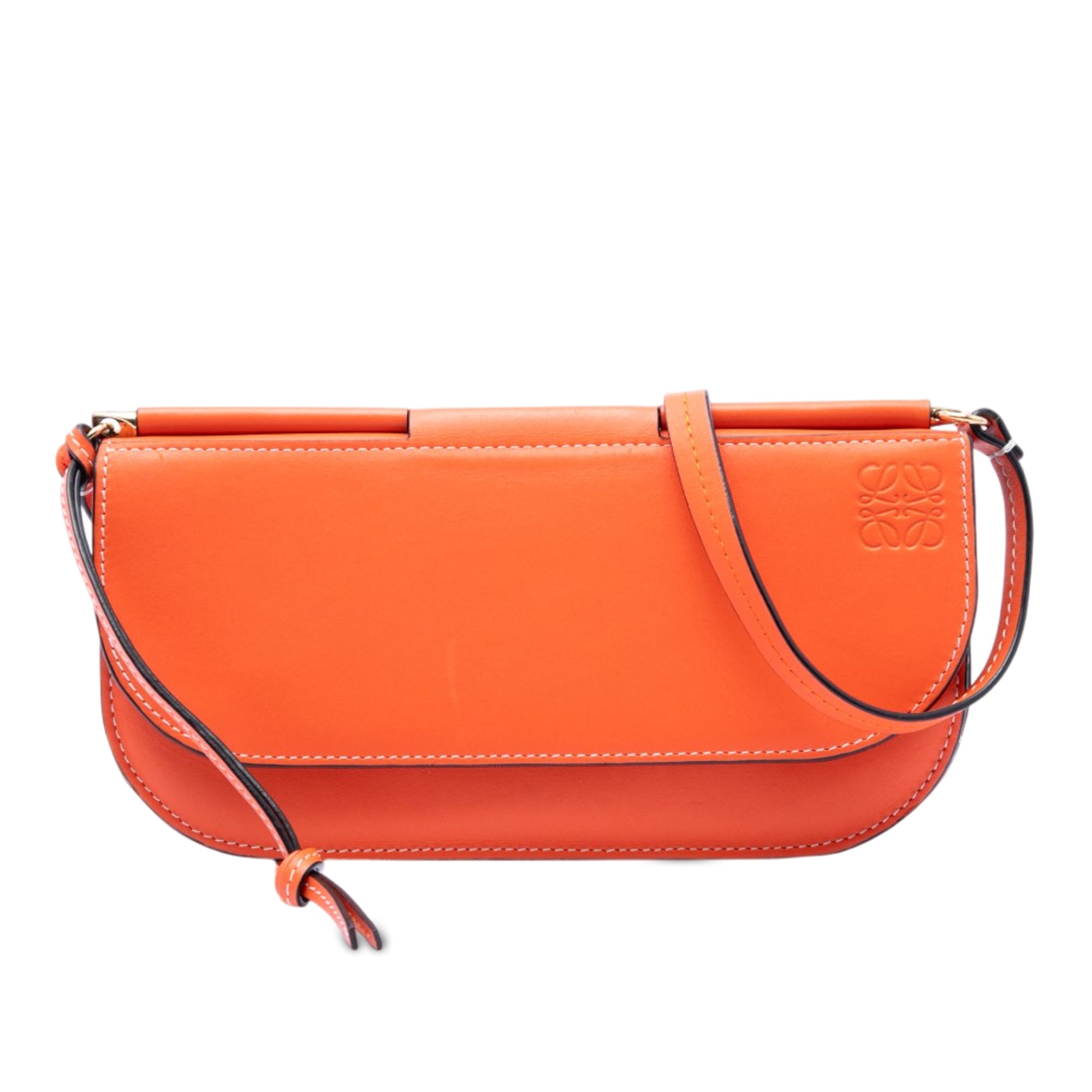 Leather Gate Pochette Crossbody - Image 1