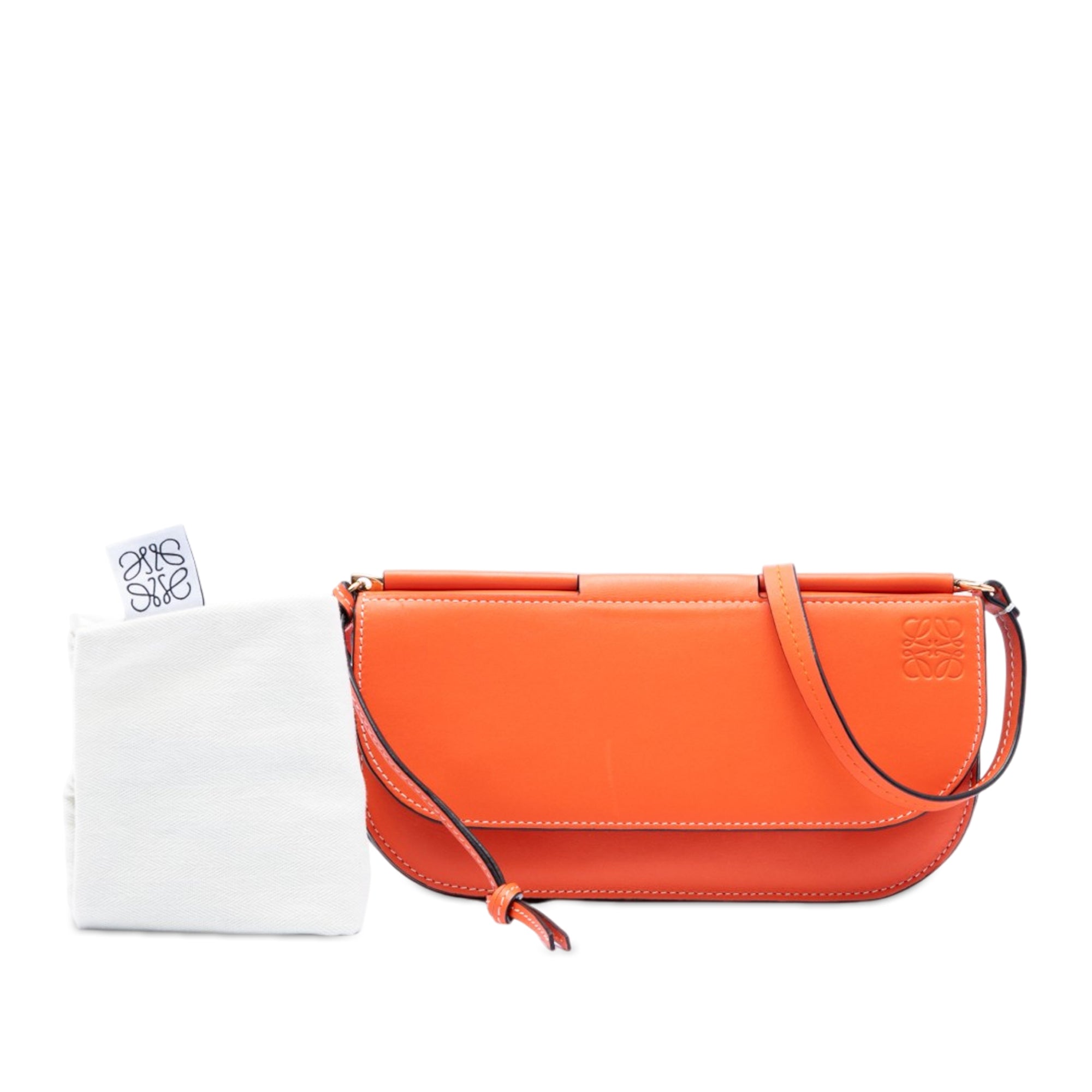 Leather Gate Pochette Crossbody - Image 7