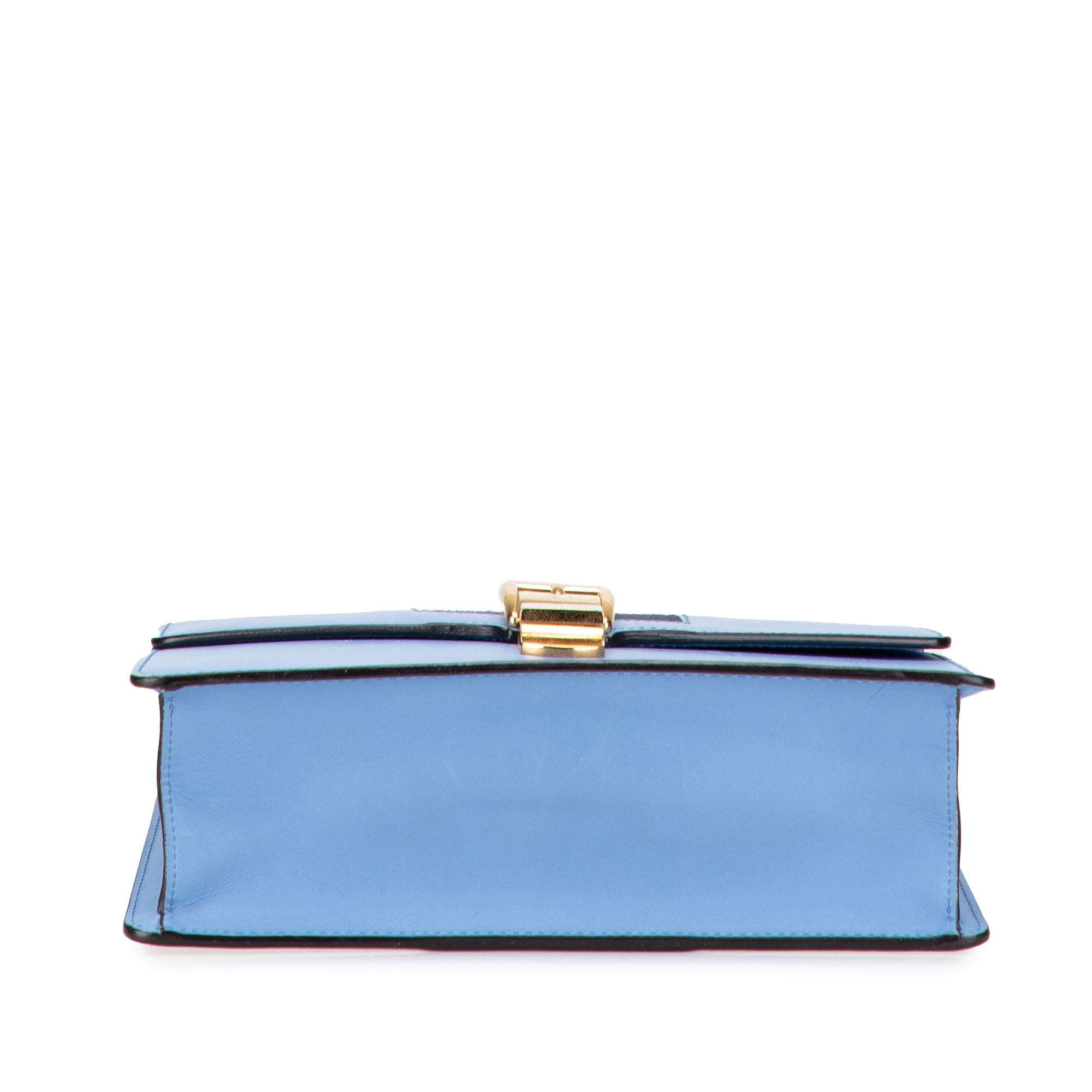 Small Leather Sylvie Web Satchel - Image 3